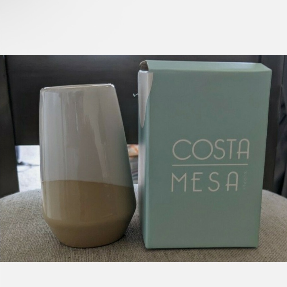 Gray and Tan Vase New Home decor